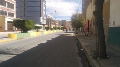 Covid-19 en Bolivia: Algunas zonas de la ciudad de Oruro acatan la cuarentena rígida