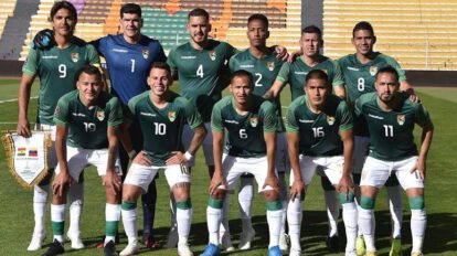 Copa América con la Selección Boliviana de Fútbol