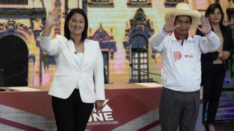 Balotaje en el Perú: Fujimori logra el 50.3% y Castillo el 49.7%