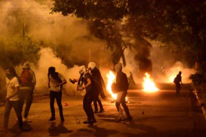 Manifestaciones en Bolivia con 191 civiles arrestados y 60 policías heridos
