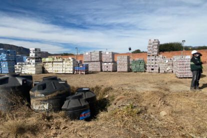 Contrabando de vino y cerveza comisados por la Aduana Nacional