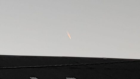Objeto luminoso en Oruro