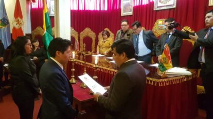 Nombramiento de jueces de materia penal en Oruro