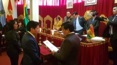 Nombramiento de jueces de materia penal en Oruro