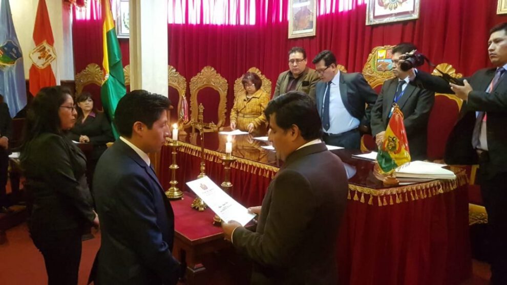 Nombramiento de jueces de materia penal en Oruro