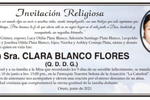 Invitación Religiosa por Clara Blanco Flores
