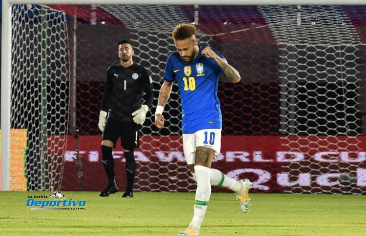 Eliminatorias Sudamericanas con Neymar liderando a Brasil