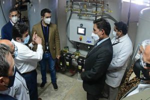 Planta de oxígeno donada por la CBN en Cochabamba