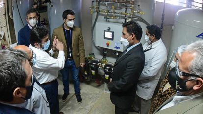 Planta de oxígeno donada por la CBN en Cochabamba