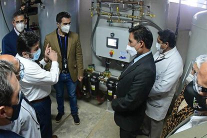 Planta de oxígeno donada por la CBN en Cochabamba