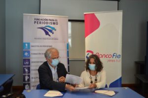 Banco FIE y la Fundación para el Periodismo firman convenio para capacitar a periodistas en género