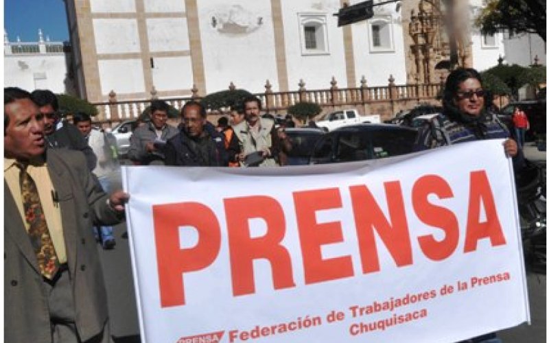 Repliegue de periodistas en Chuquisaca debido a Covid-19