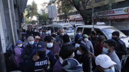 Contagios de Covid-19 en Bolivia