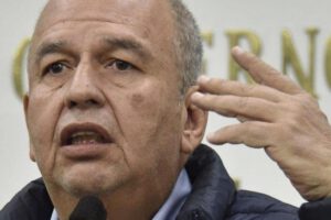 Arturo Murillo en la audiencia preliminar con la Fiscalía