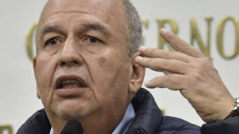 Arturo Murillo en la audiencia preliminar con la Fiscalía