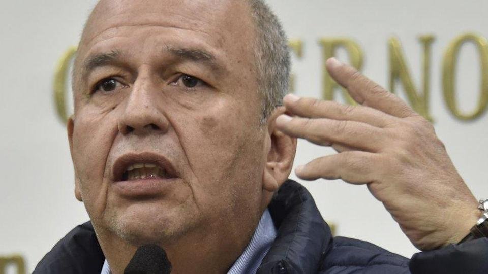 Arturo Murillo en la audiencia preliminar con la Fiscalía