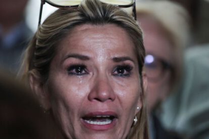 Expresidente de Bolivia Jeanine Añez
