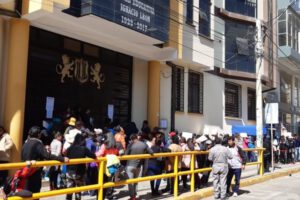 Preinscripción escolar en Oruro