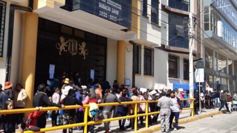Preinscripción escolar en Oruro