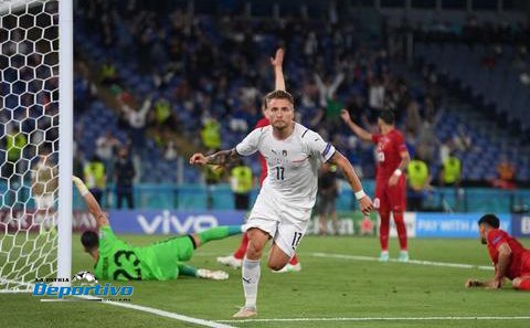 Italia demostró superioridad ante Turquía en la Eurocopa 2021