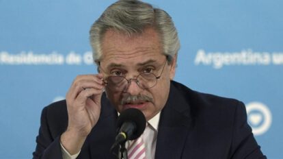 Alberto Fernández error discurso sobre vacunación