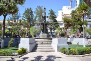 Agenda regional Oruro en la Plaza 10 de Febrero