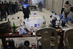 Fiesta clandestina en Cochabamba con casos de Covid-19