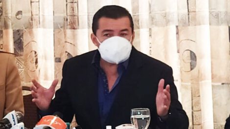 Jhonny Fernández en la ciudad de La Paz