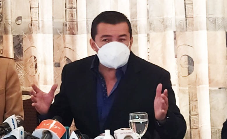 Jhonny Fernández en la ciudad de La Paz