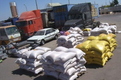 Contrabando de maíz y soya en Bolivia