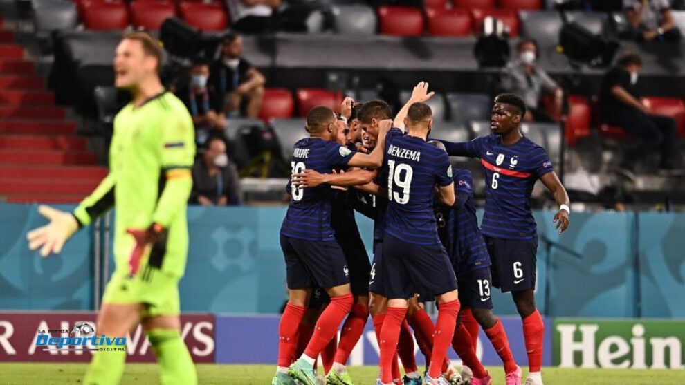 Francia derrota a Alemania en la Eurocopa