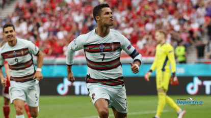Cristiano Ronaldo marca récord en la Eurocopa