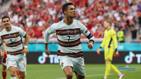 Cristiano Ronaldo marca récord en la Eurocopa