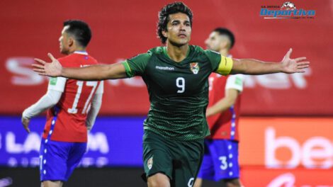 Marcelo Martins, goleador de la Selección boliviana