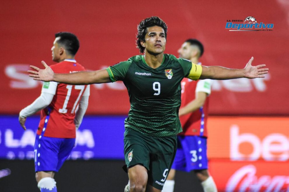 Marcelo Martins, goleador de la Selección boliviana