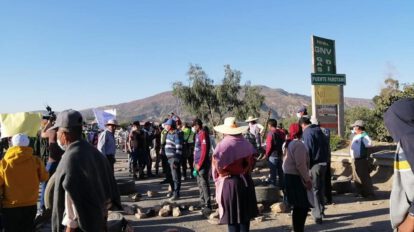 Bloqueo en Parotani tras acuerdo con el Gobierno