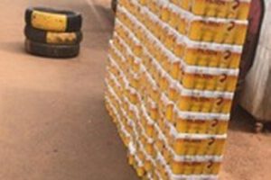 Comisón de mercancía de contrabando por la Aduana Nacional