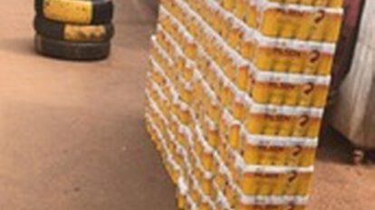 Comisón de mercancía de contrabando por la Aduana Nacional