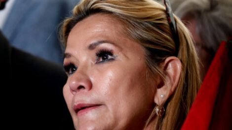Expresidente de Bolivia Jeanine Añez