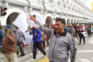 Paz para Bolivia en la marcha de Fedjuve