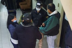 Aprehensión alcalde Bermejo en despacho municipal