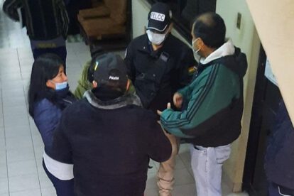 Aprehensión alcalde Bermejo en despacho municipal