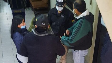 Aprehensión alcalde Bermejo en despacho municipal