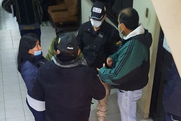 Aprehensión alcalde Bermejo en despacho municipal
