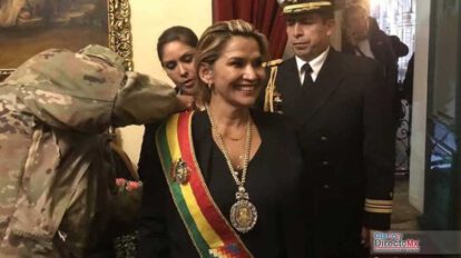 Golpe de Estado 2019 y medalla presidencial de Jeanine Añez