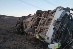 Accidente de mineros en Nazca