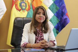 Publicación de la viceministra de Comunicación sobre vacunación contra el Covid-19