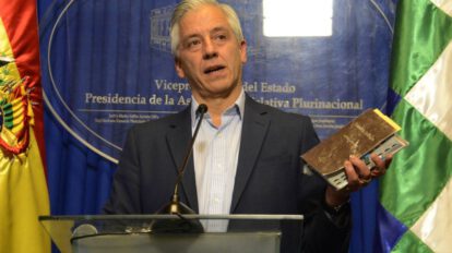 García Linera responsabiliza a Camacho por la violencia en Bolivia