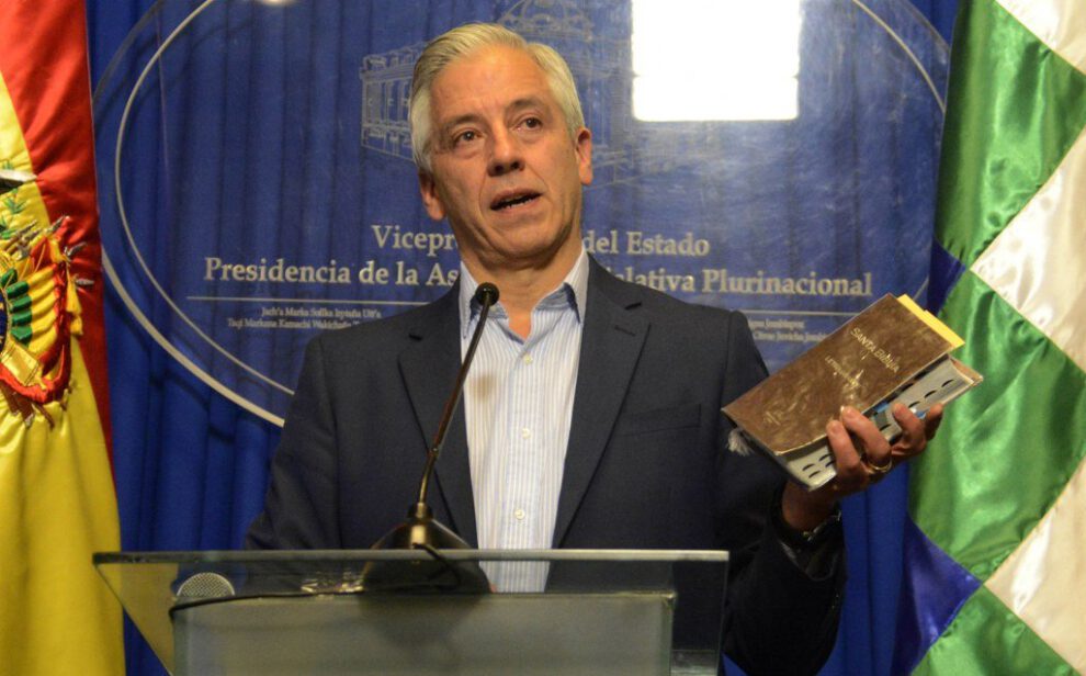 García Linera responsabiliza a Camacho por la violencia en Bolivia