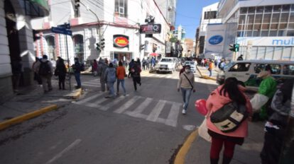 Desescalada de casos de Covid-19 en Oruro